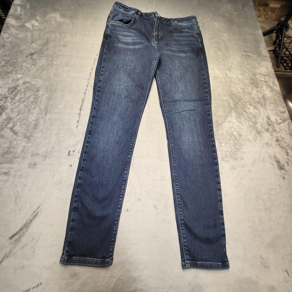 Raffaello Rossi Jeans Womens 12? Blue Amal Skinny Stretch Premium Denim Pants